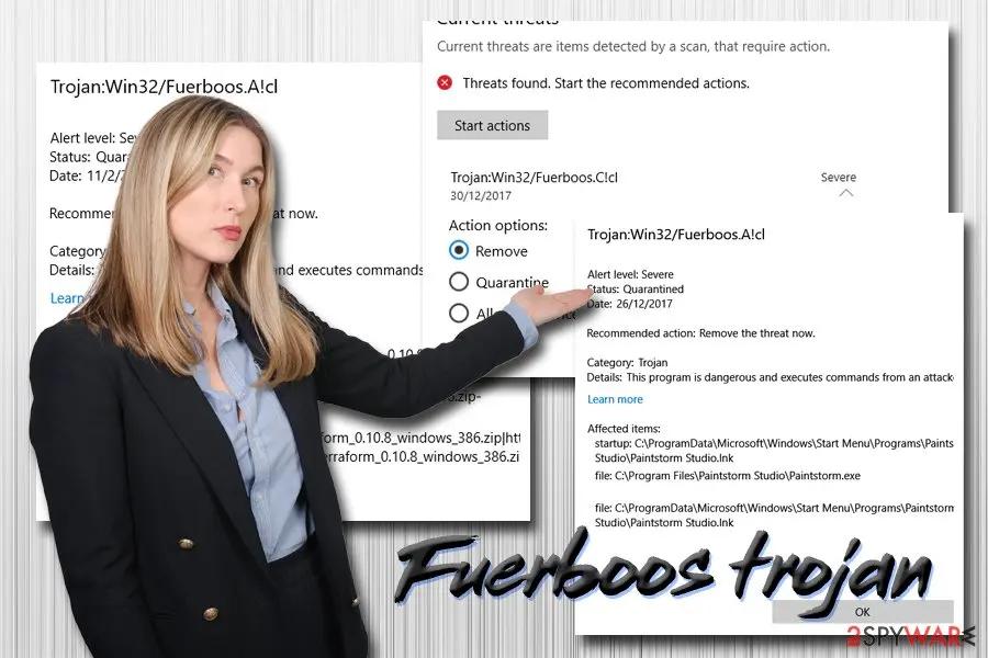 Fuerboos: trojan malware false positive