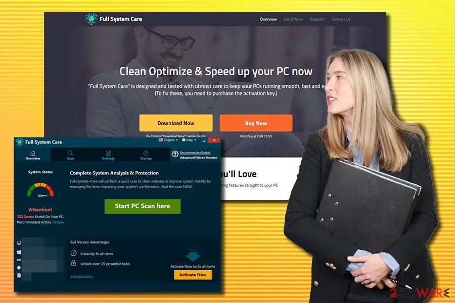 Full System Care: potentially unwanted program pup