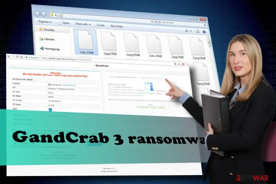 GandCrab 3 ransomware: virus 1