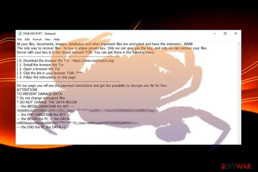 GandCrab v4 ransomware: crypto virus