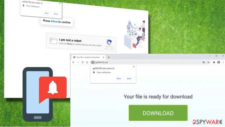 Screenshot of Getfile765.site: getfile765site