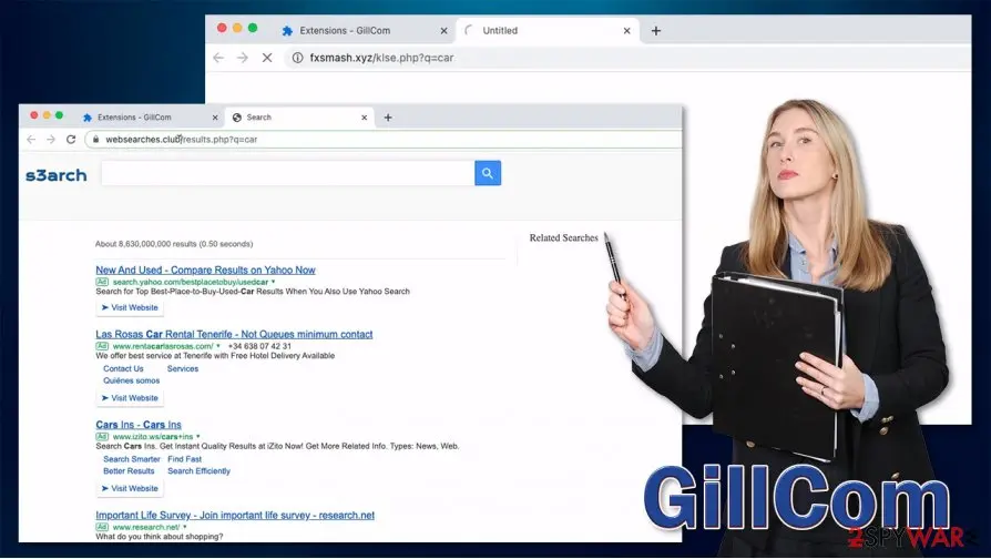 GillCom: potentially unwanted program websearches redirect