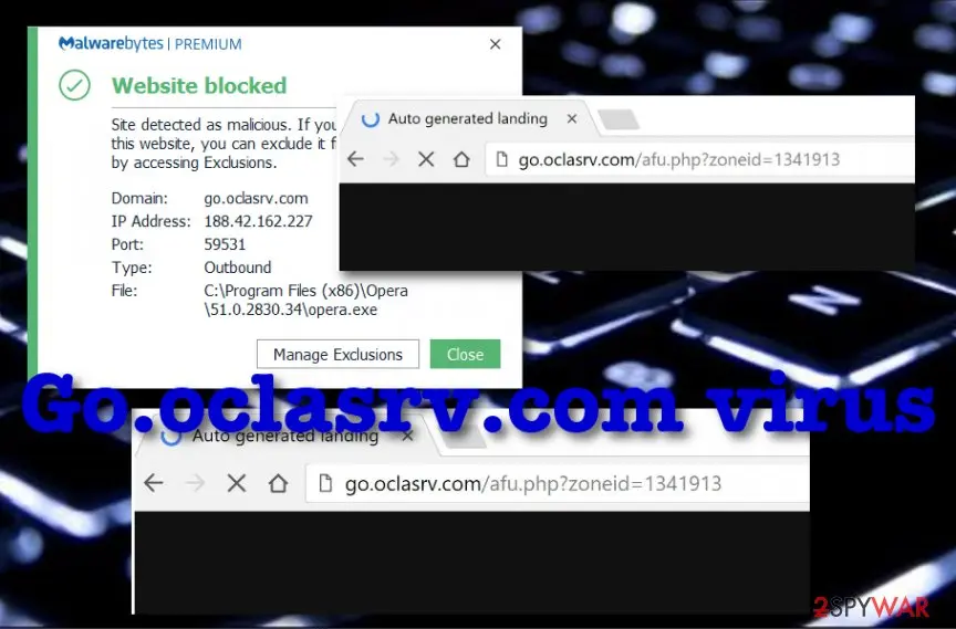 Go.oclasrv.com: go oclasrv com virus