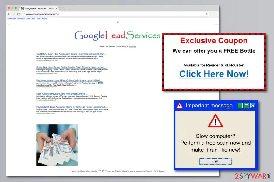 Google Lead Services: virus