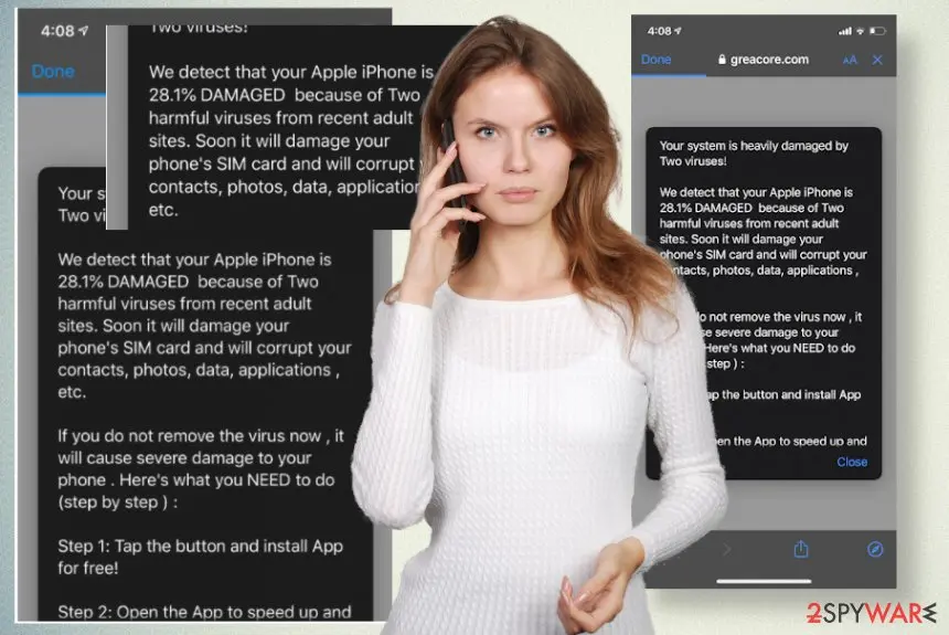 Greacore.com: greacore com iphone virus