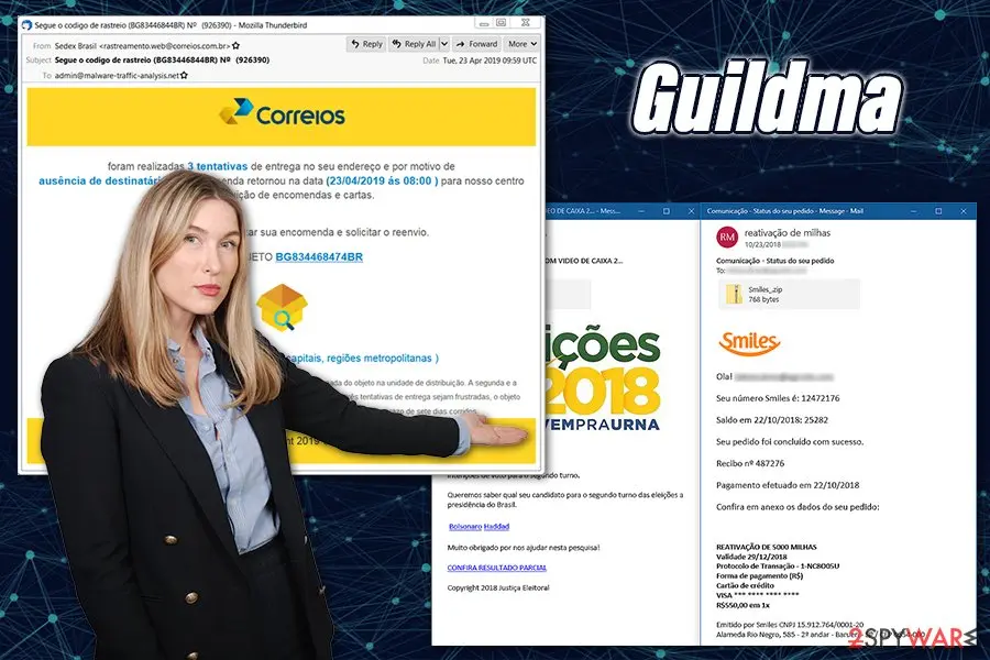 Guildma: virus targets brazil latin america
