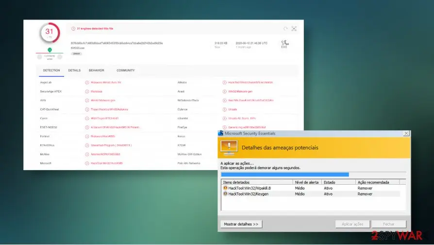 Hacktool:win32/keygen: hacktool win32 keygen detection