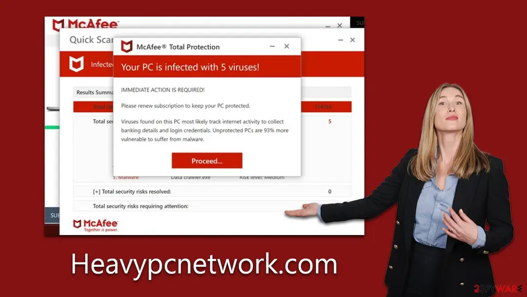 Heavypcnetwork.com: heavypcnetwork com scam virus