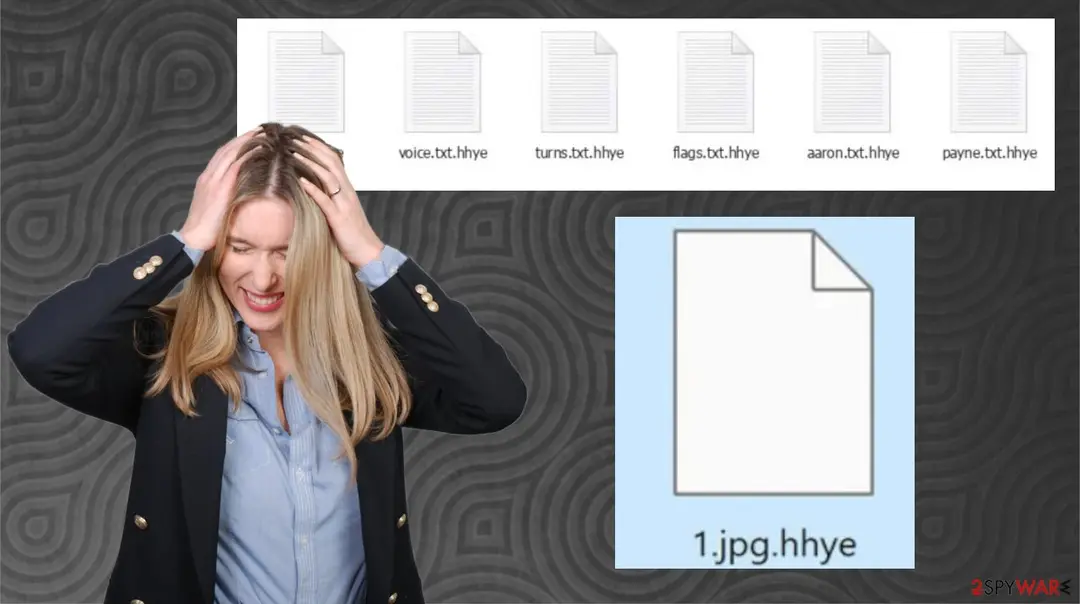 Hhye ransomware: hhye file virus