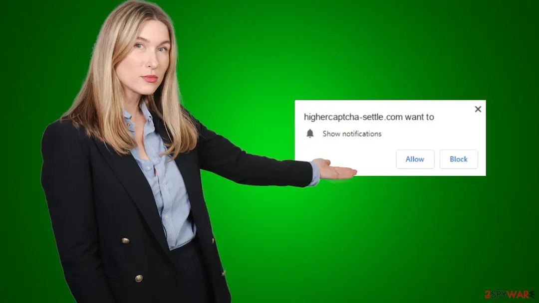 Higher Captcha-Settle pop-ups: highercaptcha settle notifications
