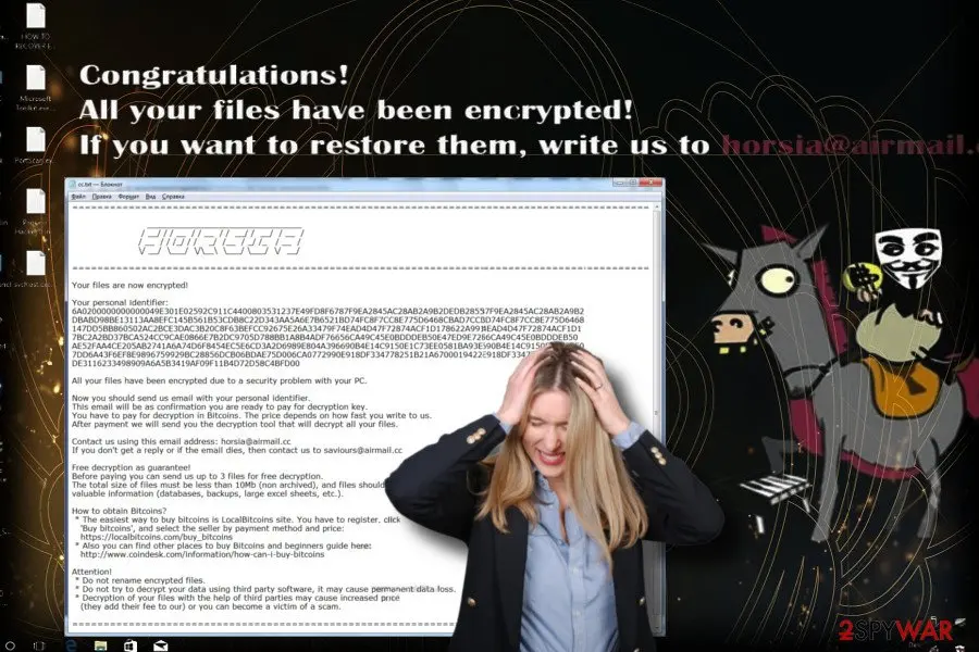 Scarab ransomware virus: horsia ransomware 1