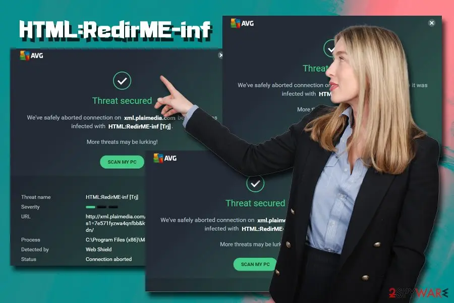 HTML:RedirME-inf: html redirme inf detection on anti malware