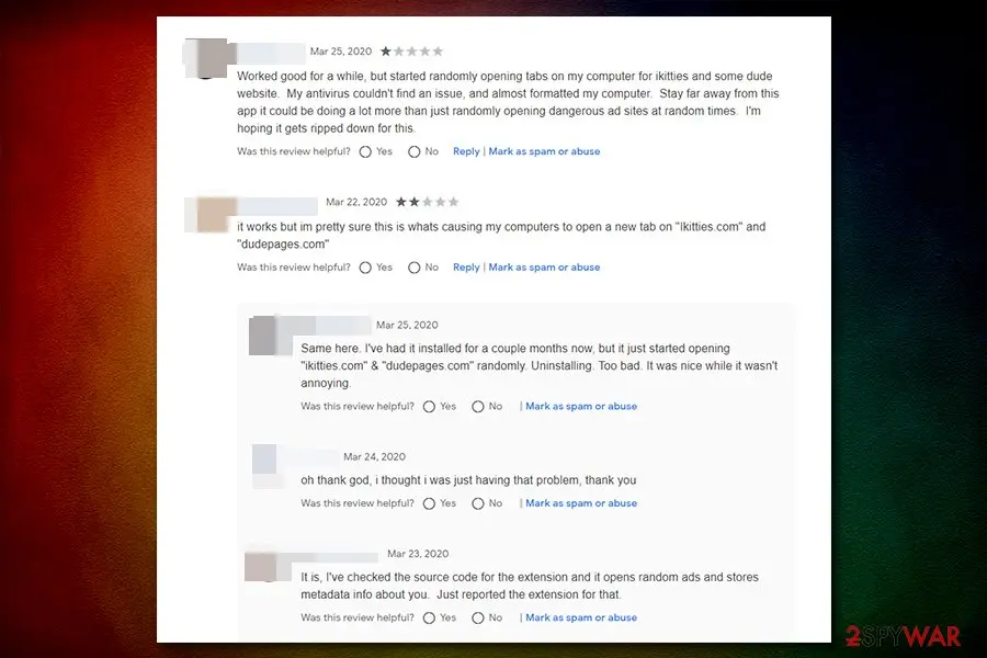 iKitties.com: ikitties com user complains on chrome store site