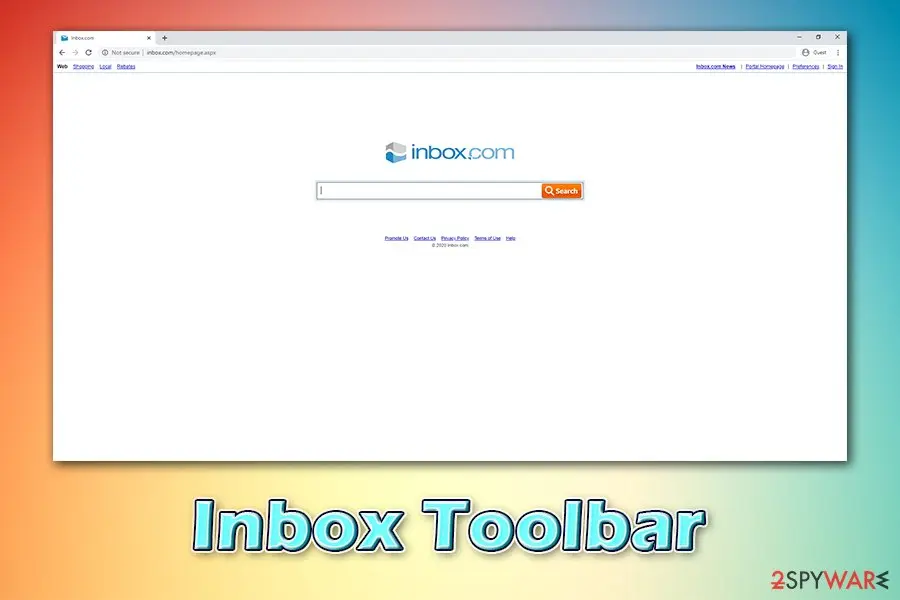 Inbox Toolbar: browser hijacker pup
