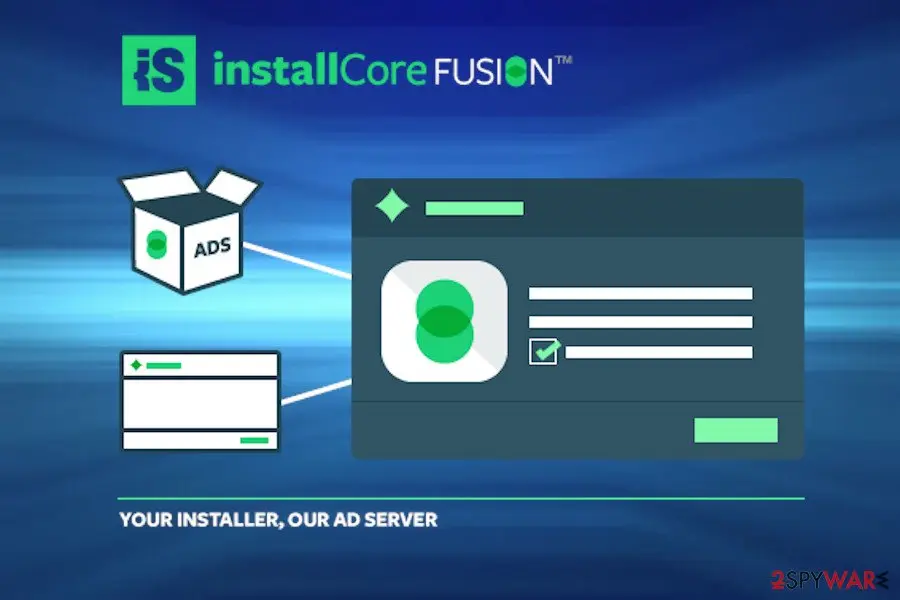 Screenshot of InstallCore: scheme