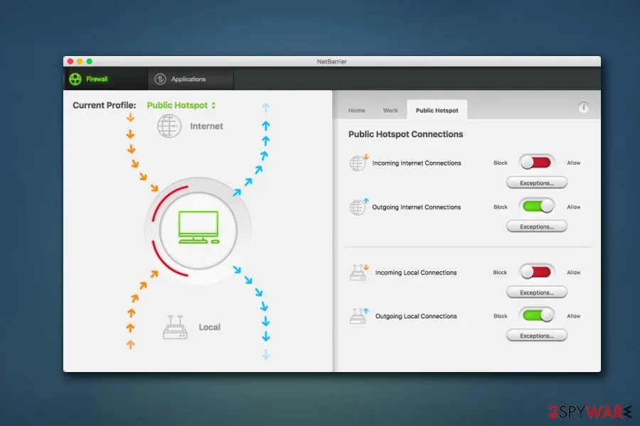 Intego: mac internet security firewall feature