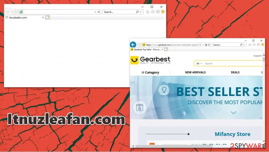 Itnuzleafan.com: itnuzleafan com unwanted program suspicious