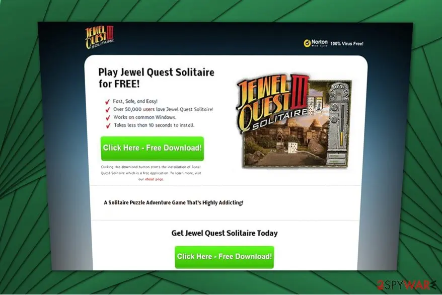 Jewel Quest adware: jewel quest ads annoy computer users