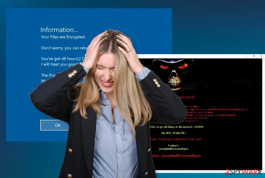Josephnull ransomware: josephnull cryptovirus