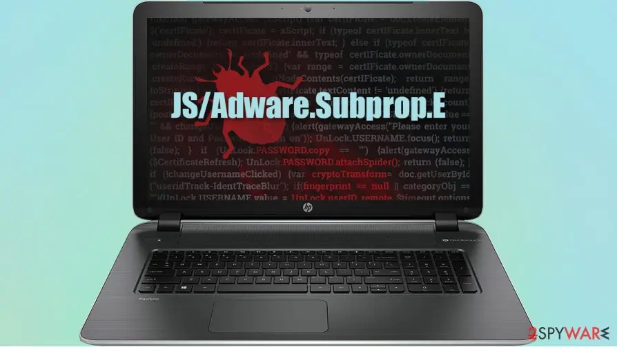 JS/Adware.Subprop.E: js adware subprop e potentially unwanted program