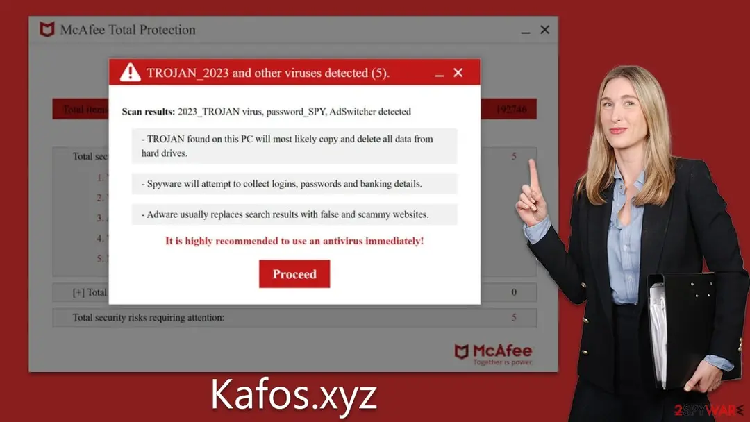 Kafos.xyz: kafos xyz scam virus fake alet