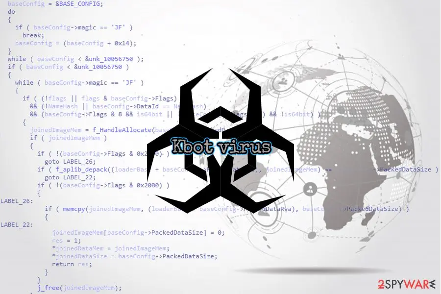 Kbot virus: data stealer polymorphic