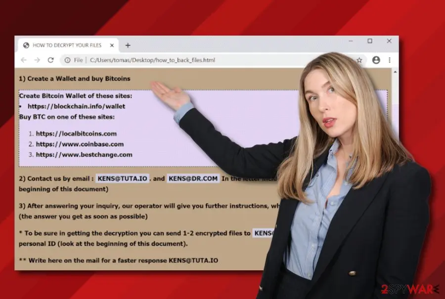KENS@TUTA.IO ransomware: kenstuta io ransomware virus