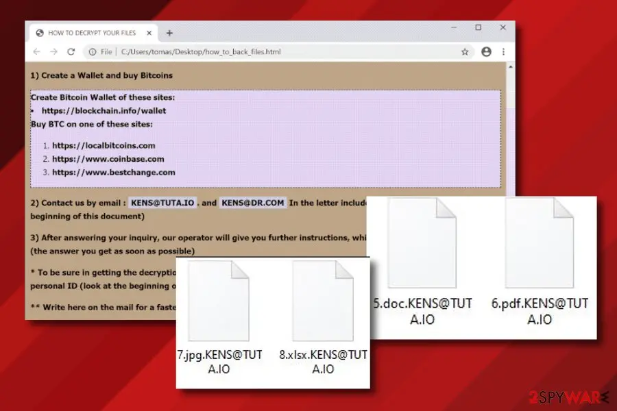 KENS@TUTA.IO ransomware: kenstuta io ransomware