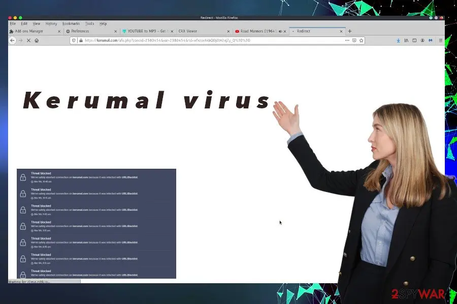 Screenshot of Kerumal: keruma virus