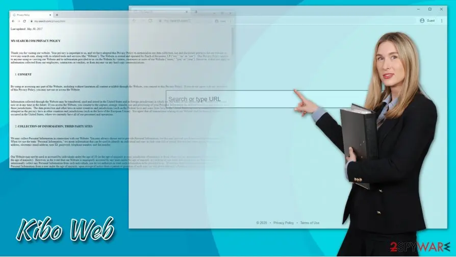 Kibo Web: potentially unwanted program
