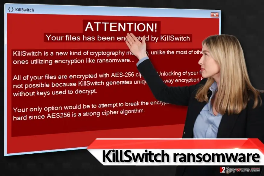 KillSwitch ransomware virus: killswitch ransomware screenshot