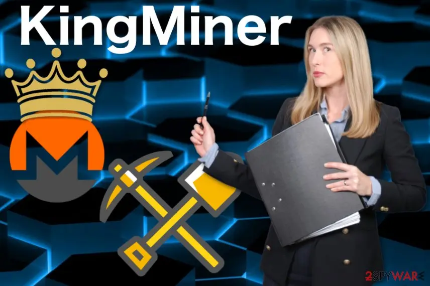 Screenshot of KingMiner: monero miner