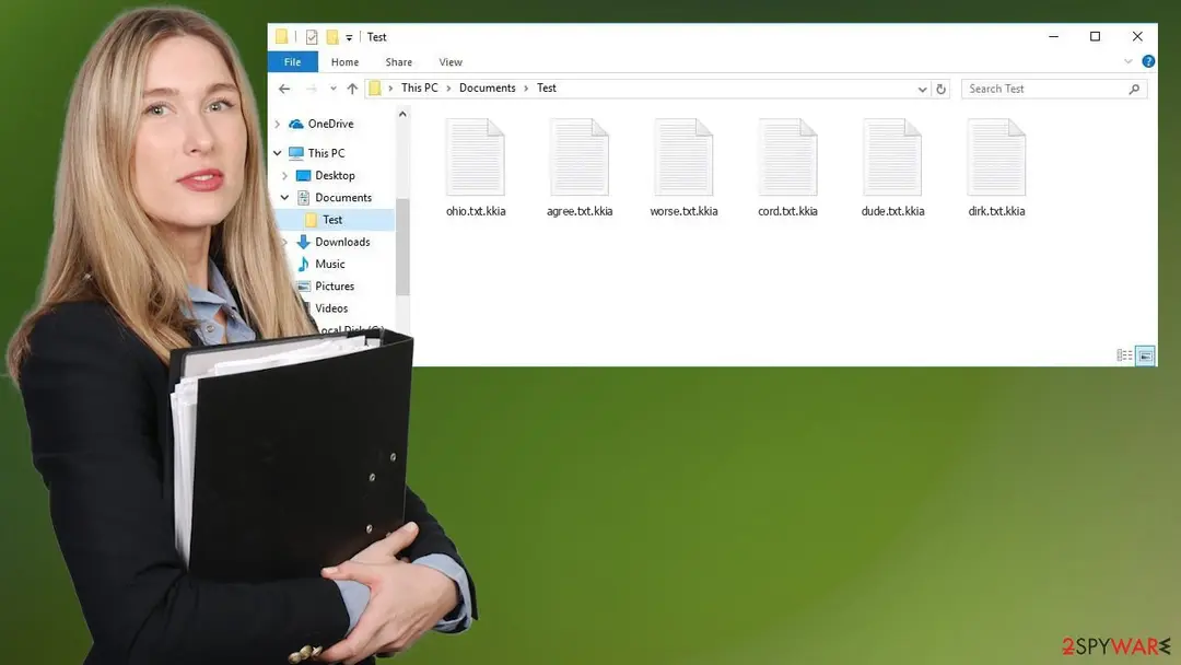 Kkia ransomware: kkia file virus