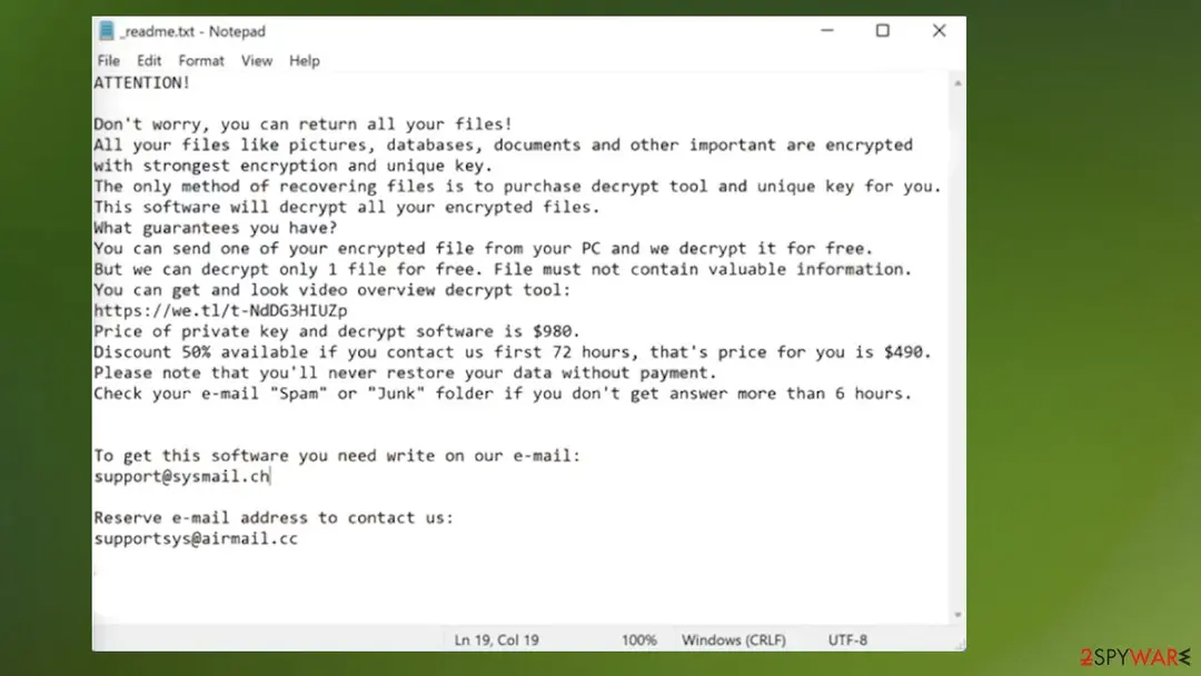 Kkia ransomware: kkia virus