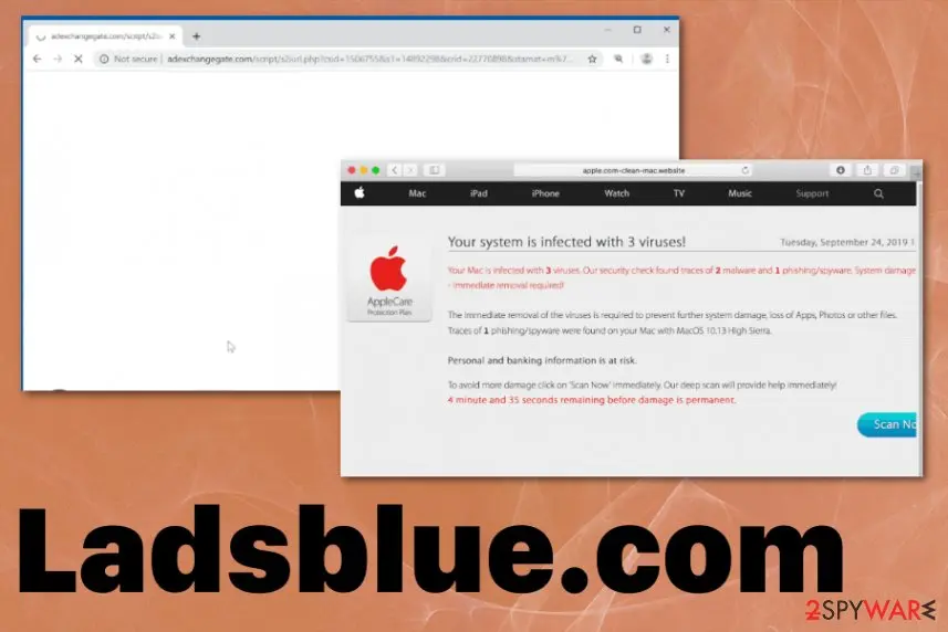 Ladsblue.com: ladsblue com virus
