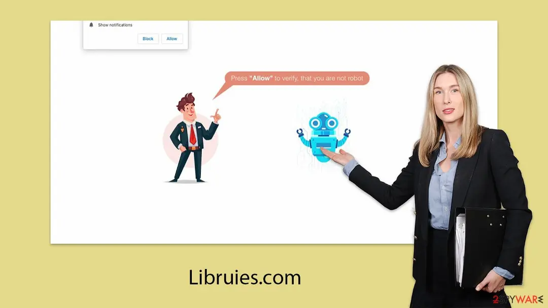 Libruies.com: libruies com push notification virus