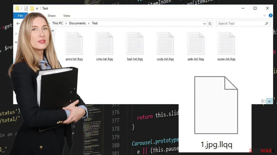 Llqq file virus: llqq ransomware