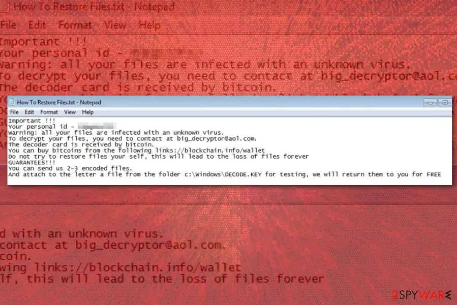 LockCrypt ransomware virus: lockcrypt ransomware new version
