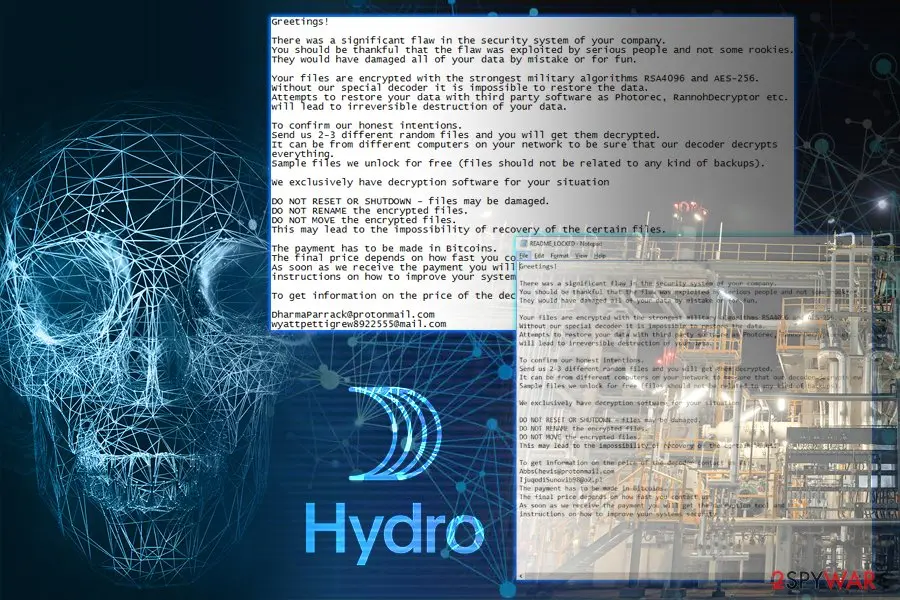 LockerGoga ransomware: attack on norsk hydro