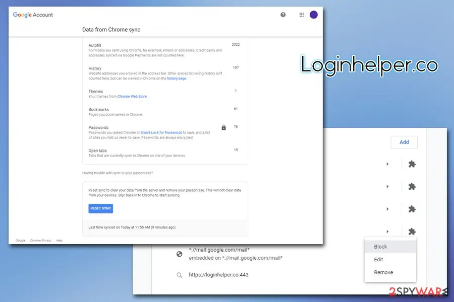 Loginhelper.co: loginhelper co ntification removal chrome