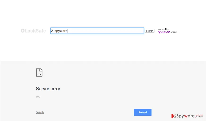 LookSafeSearch.com: look safe search virus and its terms of use