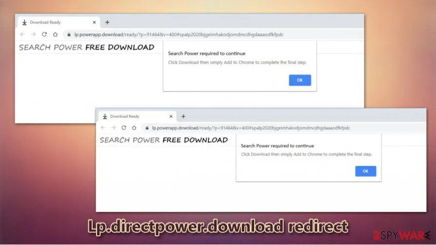 Lp.directpower.download: lp directpower download redirect virus