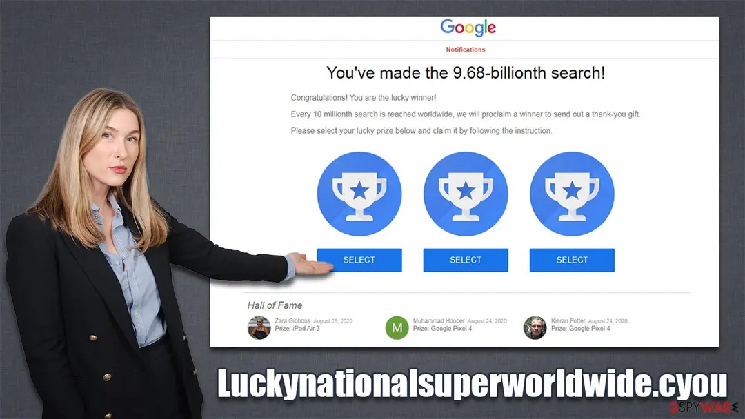 Luckynationalsuperworldwide.cyou: luckynationalsuperworldwide cyou scam adware