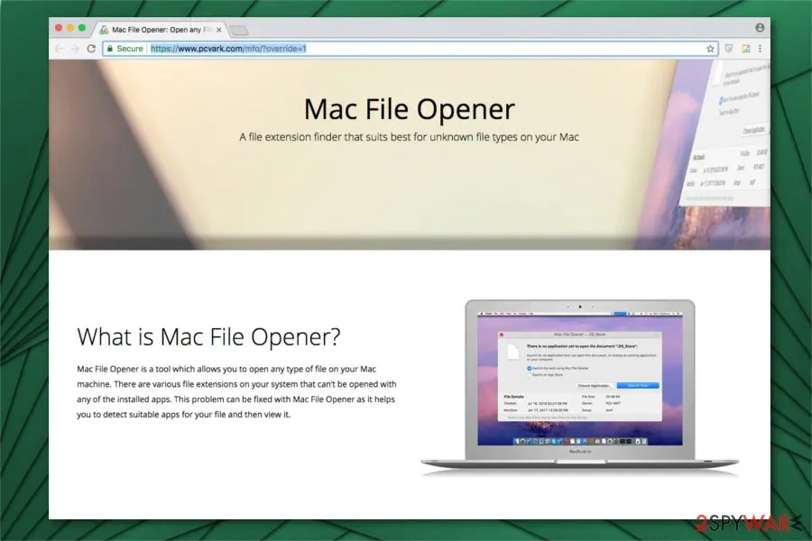 Mac File Opener: is a potentially unwanted program