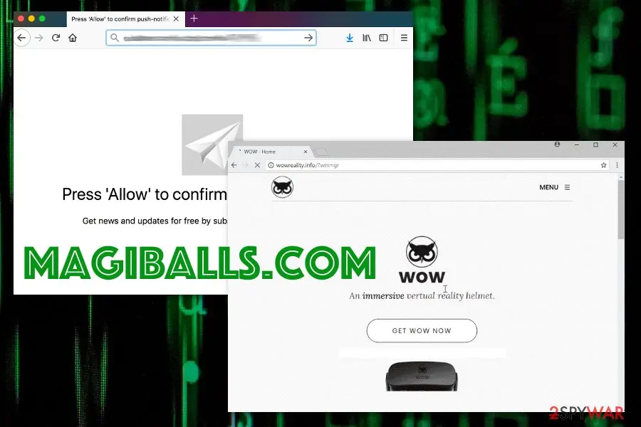 Magiballs.com: magiballs com adware