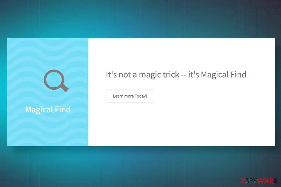 Screenshot of Magical Find: ads