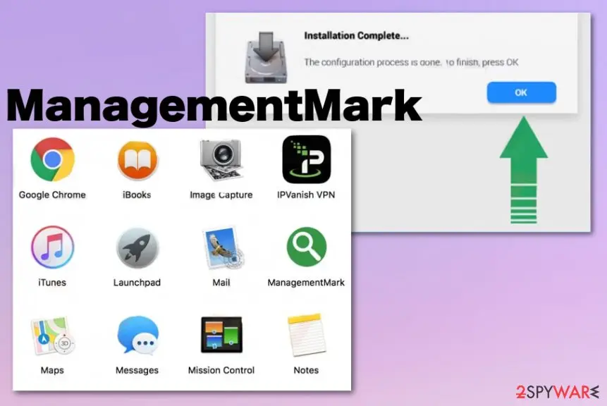 Screenshot of ManagementMark: adware
