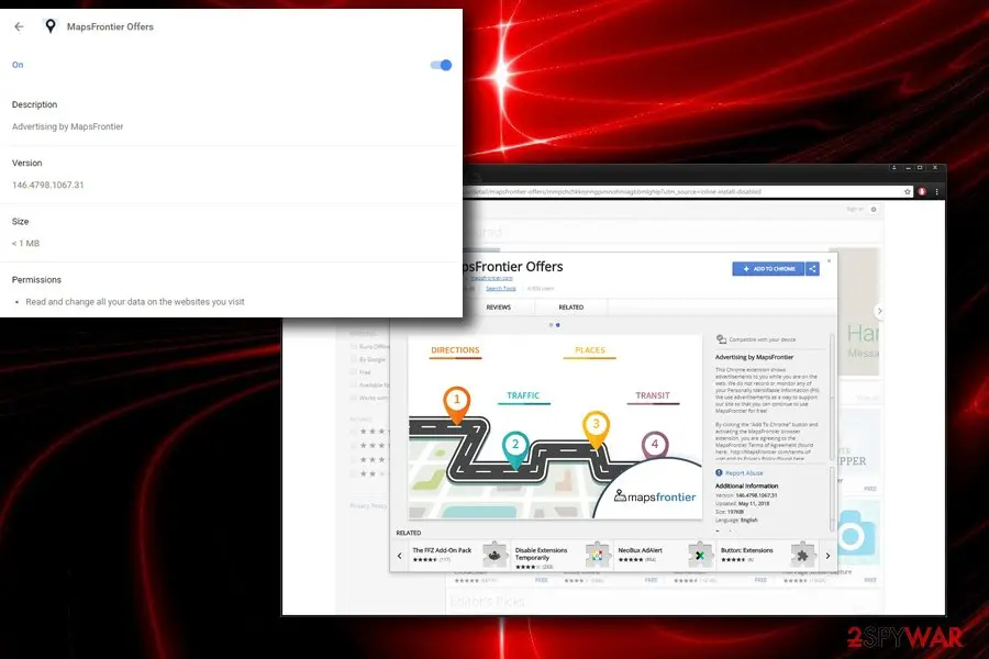 MapsFrontier virus: maps frontier virus
