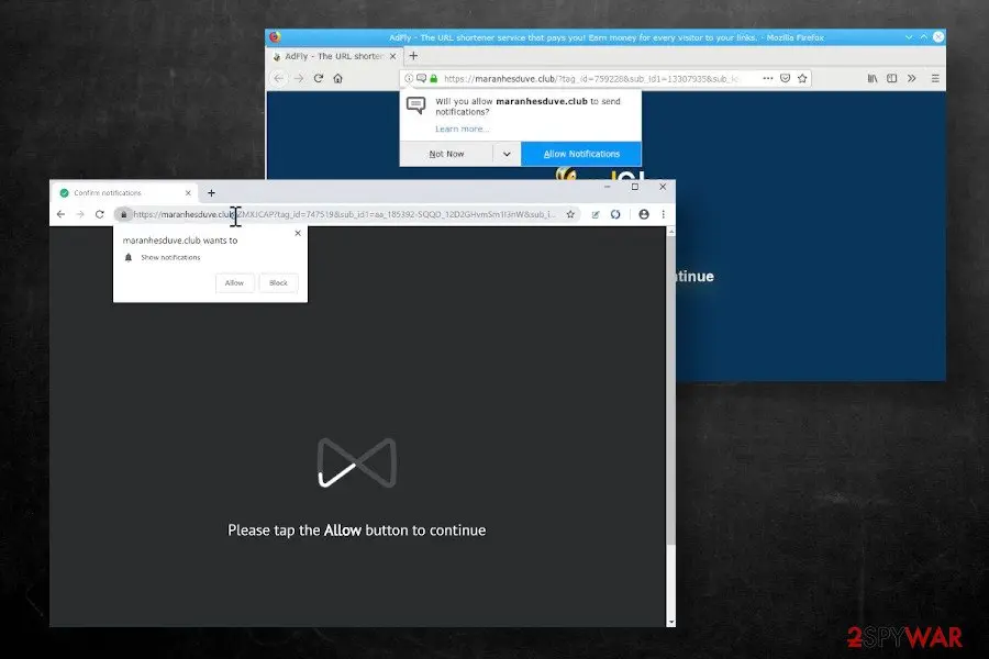 Maranhesduve.club: maranhesduve club redirect virus