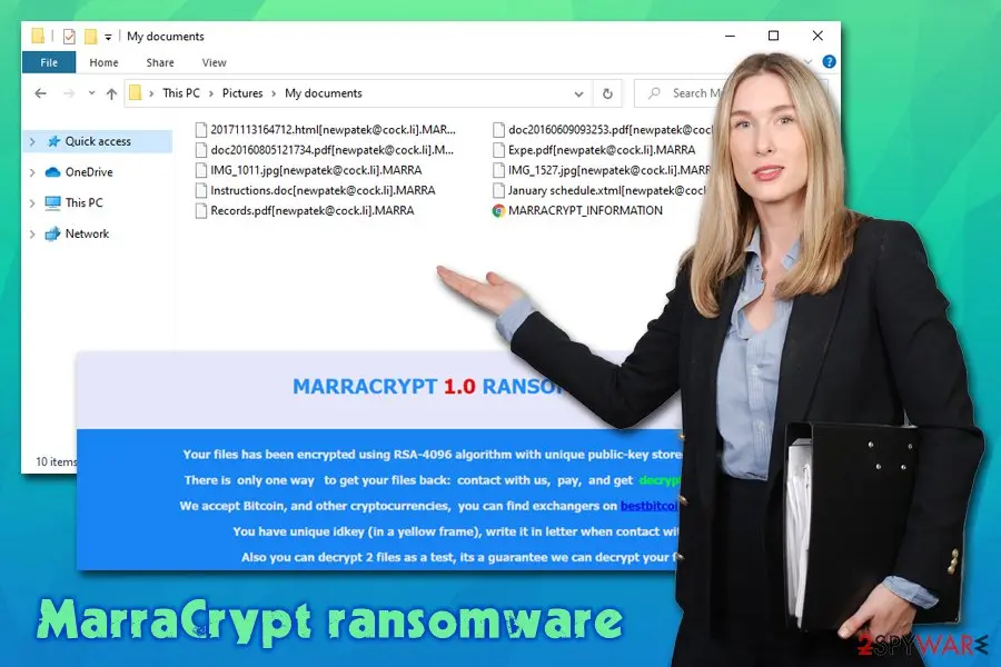 MarraCrypt ransomware: demands ransom in crypto